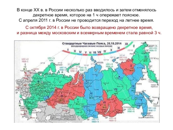 Время – это непрерывная череда сменяющих друг друга явлений. В конце