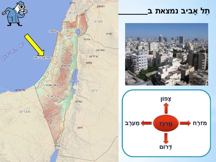 תֵל אָביב נמצאת ב_______ http://commons.wikimedia.org/wiki/File:PikiWiki_Israel_1657_Tel_Aviv_Israel_%D7%AA%D7%9C_%D7%90%D7%91%D7%99%D7%91.jpg