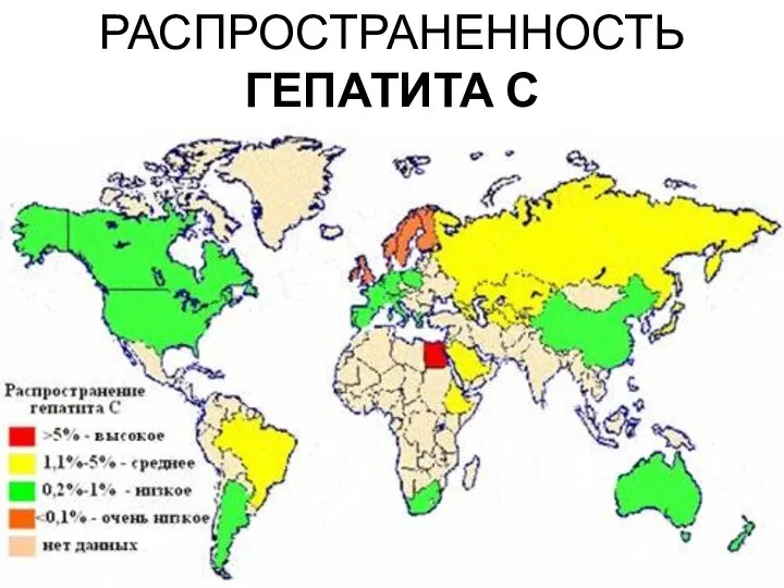 РАСПРОСТРАНЕННОСТЬ ГЕПАТИТА С