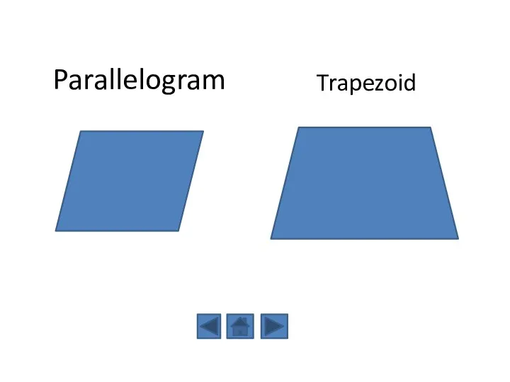 Parallelogram Trapezoid