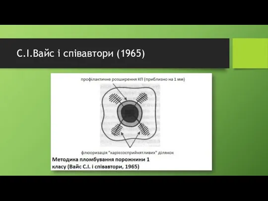 С.І.Вайс і співавтори (1965)