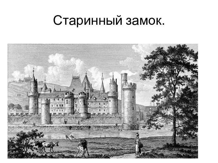 Старинный замок.