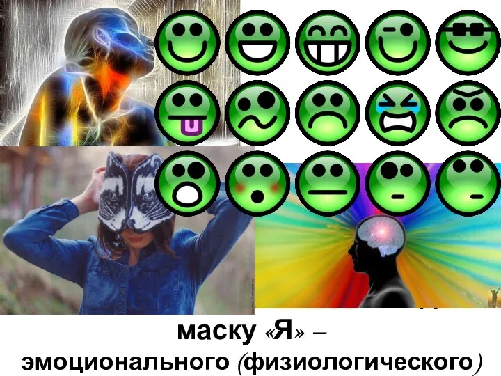 И вновь возникает желание одеть маску «Я» – эмоционального (физиологического) самоощущения