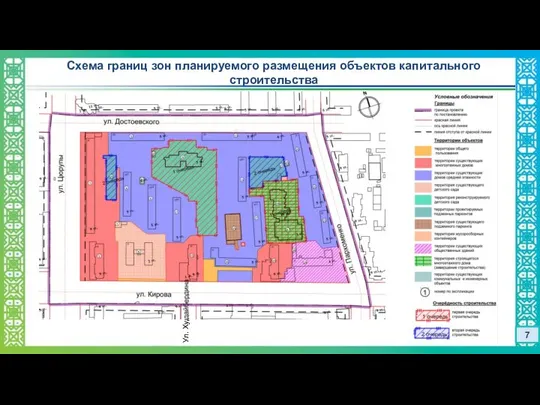 7 Ул. Худ Схема границ зон планируемого размещения объектов капитального строительства