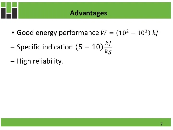 Advantages