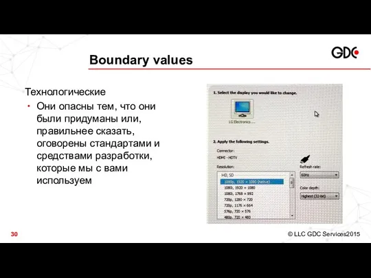 Boundary values Технологические Они опасны тем, что они были придуманы или,