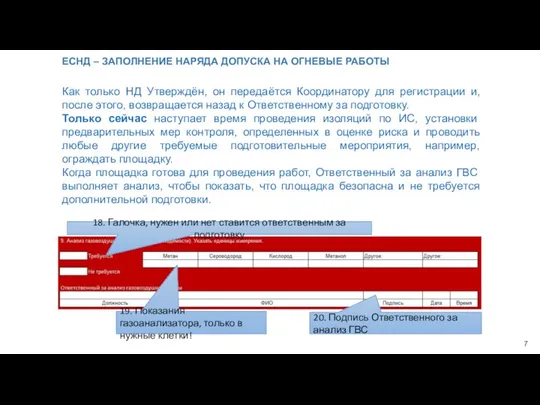 ЕСНД – ЗАПОЛНЕНИЕ НАРЯДА ДОПУСКА НА ОГНЕВЫЕ РАБОТЫ Как только НД