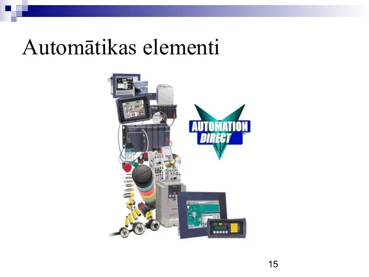 Automātikas elementi