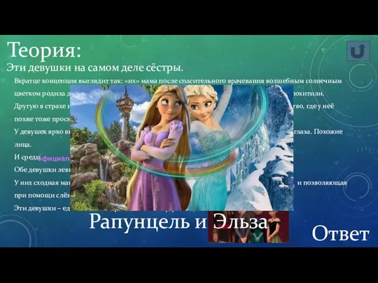 Теория: Эти девушки на самом деле сёстры. Вкратце концепция выглядит так: