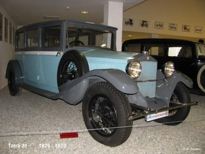 Tatra 31 1926 - 1930 Foto Gwafton