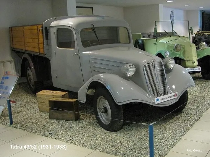 Tatra 43/52 (1931-1938) Foto Gwafton