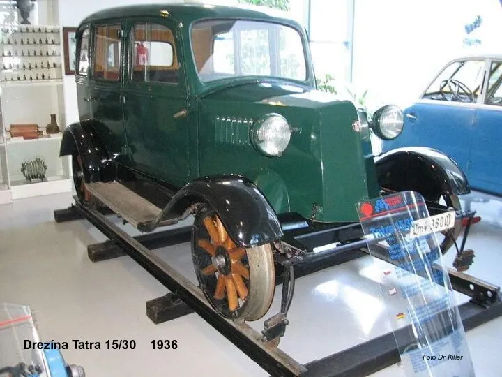 Drezína Tatra 15/30 1936 Foto Dr Killer
