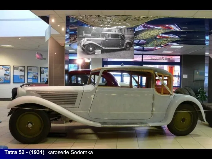 Tatra 52 - (1931) karoserie Sodomka