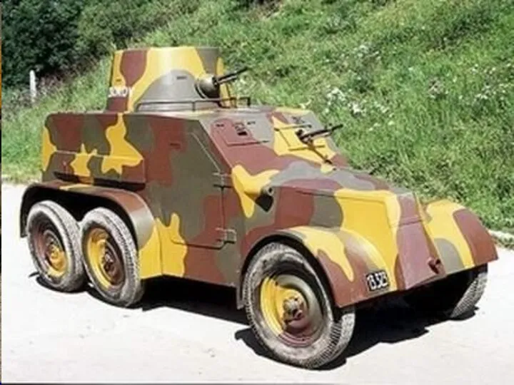 Tatra T 72 - (1933-1937) 6-ti kolový vůz (pro armádu)