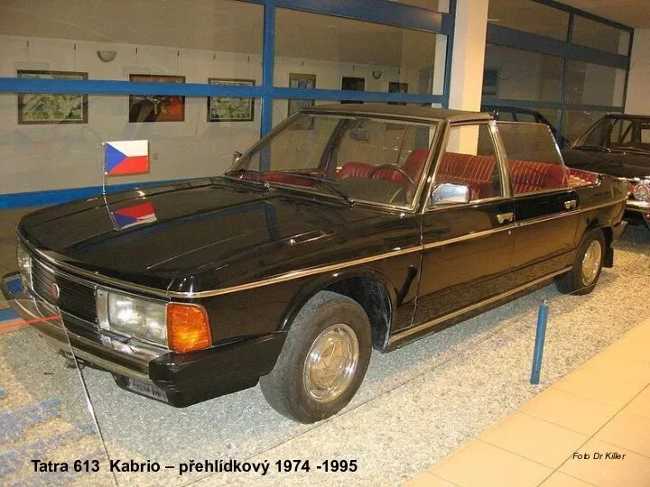 Tatra 613 Kabrio – přehlídkový 1974 -1995 Foto Dr Killer