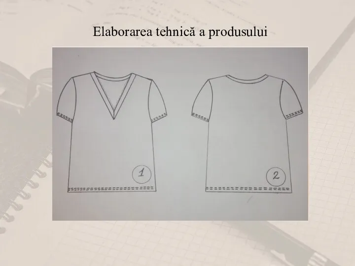 Elaborarea tehnică a produsului