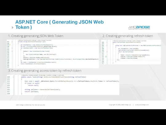 ASP.NET Core ( Generating JSON Web Token ) 1. Creating generating