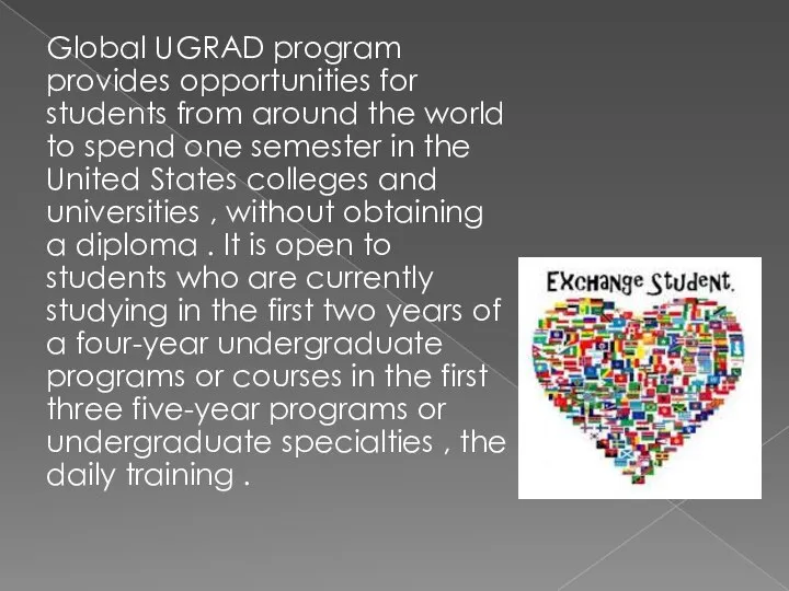 Global UGRAD program provides opportunities for students from around the world