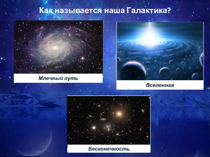 Как называется наша Галактика?