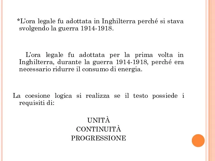 *L’ora legale fu adottata in Inghilterra perché si stava svolgendo la