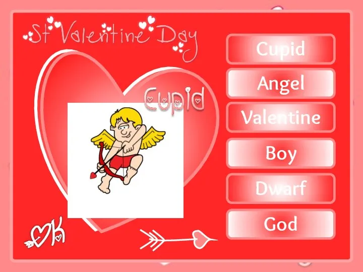 Cupid Valentine Angel Boy Dwarf God