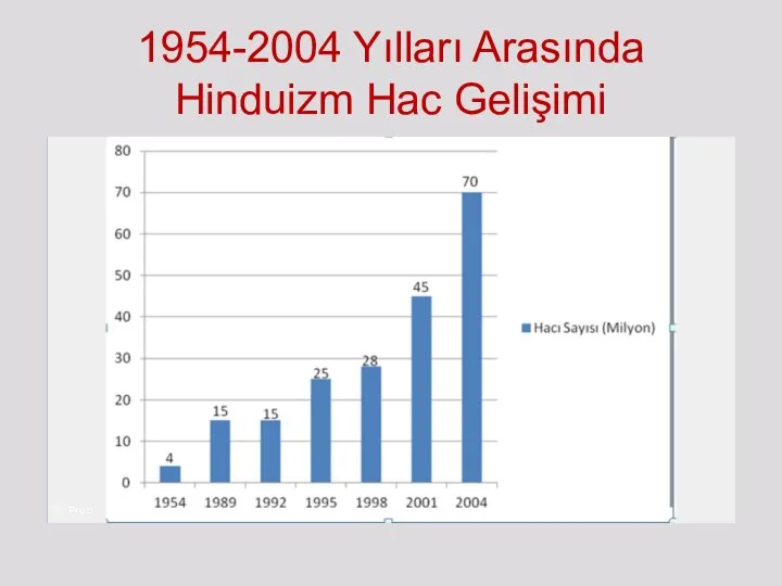 1954-2004 Yılları Arasında Hinduizm Hac Gelişimi