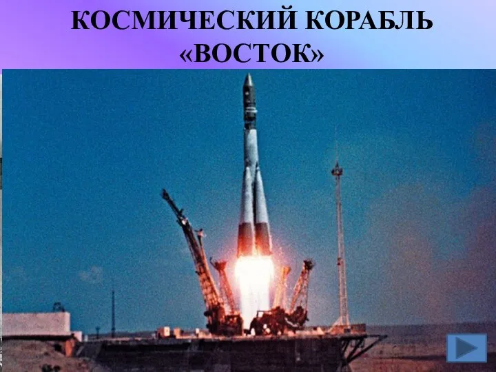 КОСМИЧЕСКИЙ КОРАБЛЬ «ВОСТОК»