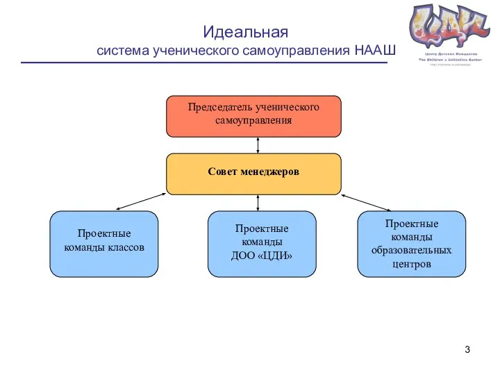 Идеальная система ученического самоуправления НААШ