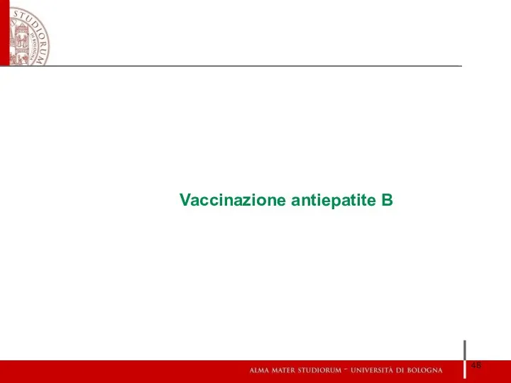 Vaccinazione antiepatite B