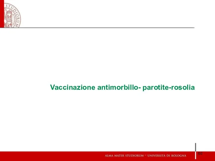 Vaccinazione antimorbillo- parotite-rosolia