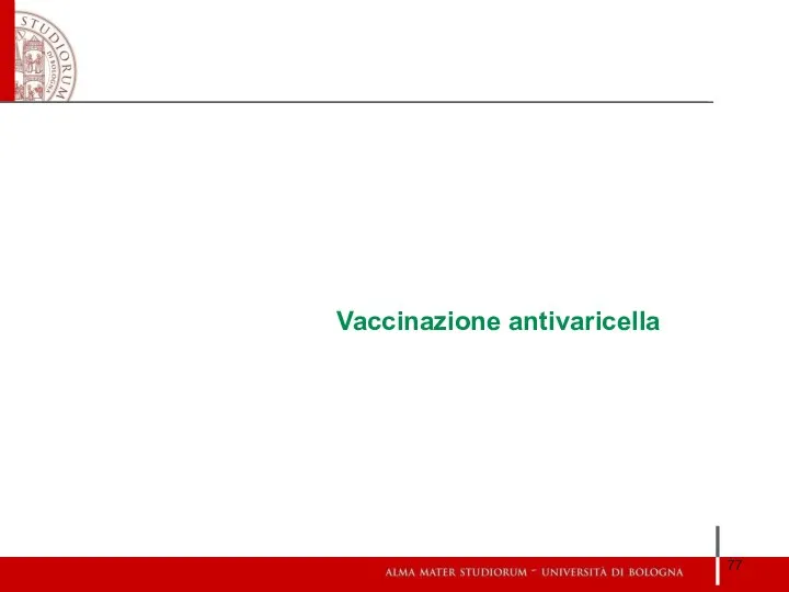 Vaccinazione antivaricella