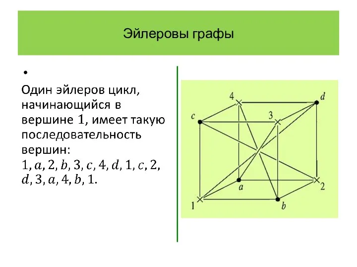 Эйлеровы графы