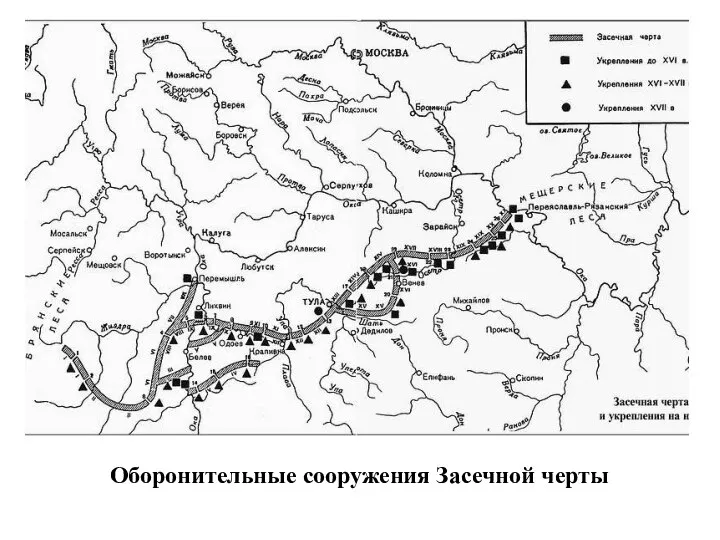 Оборонительные сооружения Засечной черты