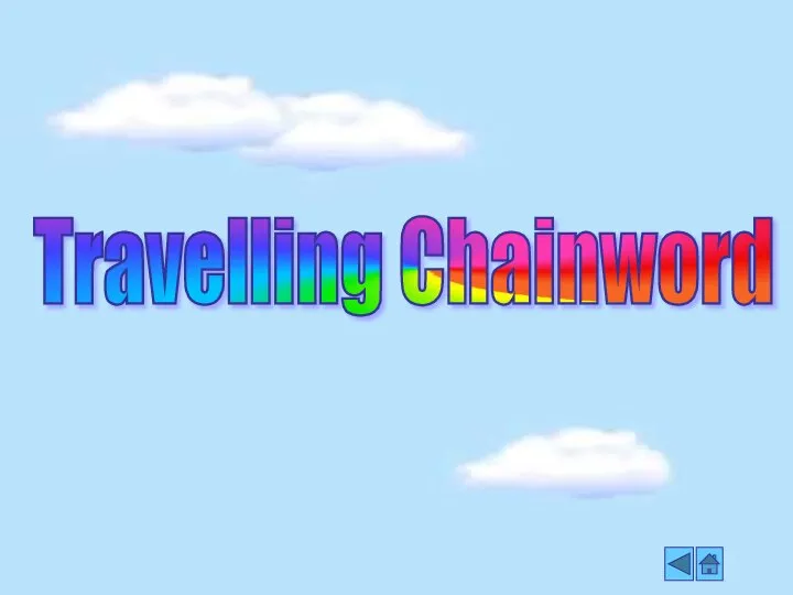 Travelling Chainword