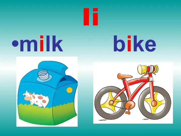 Ii milk bike