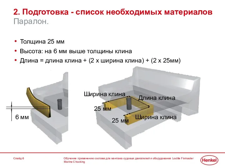 Обучение применению состава для монтажа судовых двигателей и оборудования Loctite Fixmaster