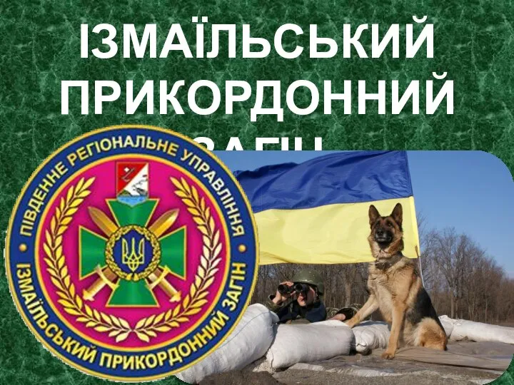 ІЗМАЇЛЬСЬКИЙ ПРИКОРДОННИЙ ЗАГІН