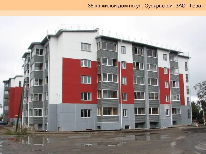 36-кв жилой дом по ул. Суоярвской, ЗАО «Гера»