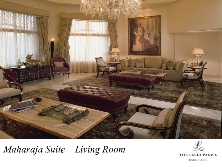 Maharaja Suite – Living Room