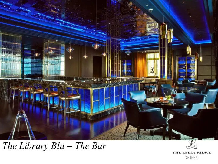 The Library Blu – The Bar