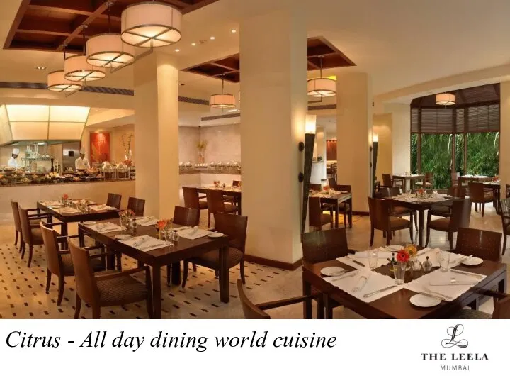 Citrus - All day dining world cuisine