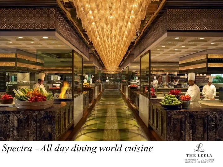 Spectra - All day dining world cuisine