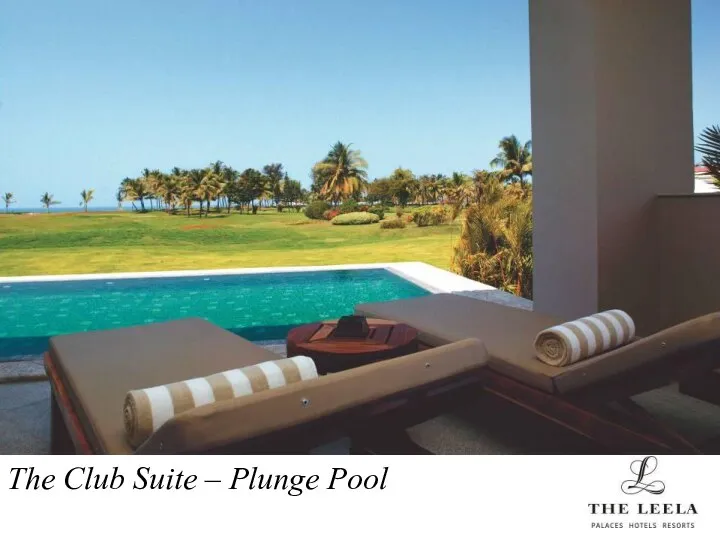 The Club Suite – Plunge Pool