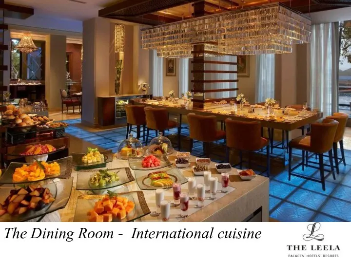 The Dining Room - International cuisine