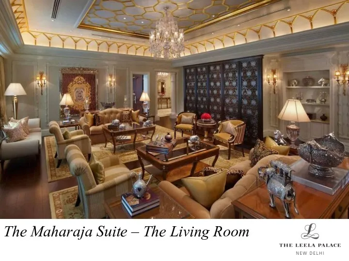 The Maharaja Suite – The Living Room