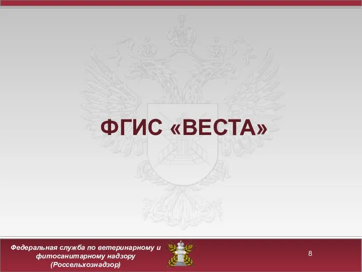 ФГИС «ВЕСТА»