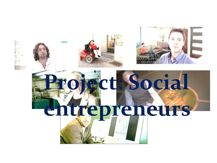 Project: Social entrepreneurs