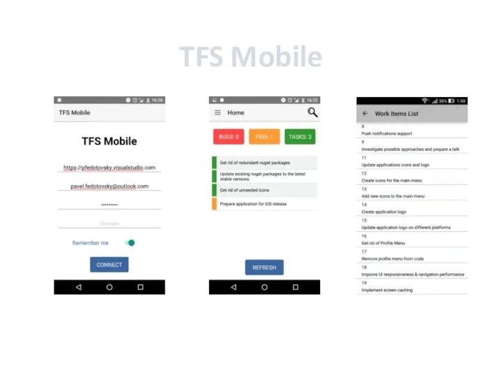 TFS Mobile