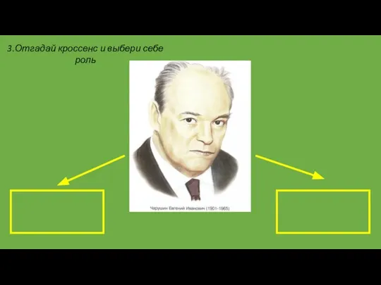 3.Отгадай кроссенс и выбери себе роль