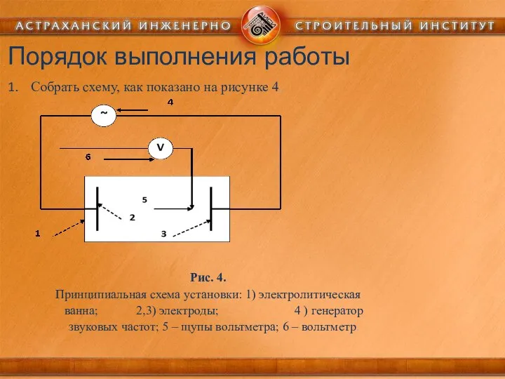 Порядок выполнения работы Собрать схему, как показано на рисунке 4. Рис.